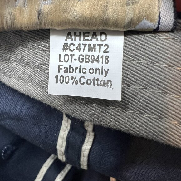 West Virginia University Mountaineers WVU Hockey Strapback Hat Cap Dad Logo - Picture 9 of 10